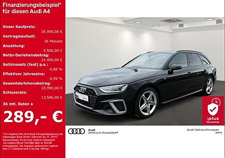 Audi A4 Avant 40 TFSI quattro SLINE ACC PANO RFK 18ZO