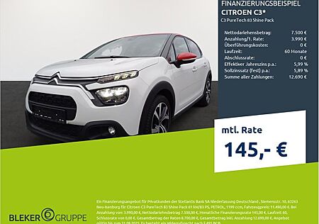 Citroën C3 PureTech 83 Shine Pack