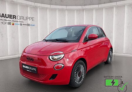 Fiat 500E Red Navi Memory Sitze Apple CarPlay Android