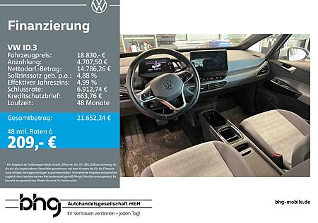 VW ID.3 Volkswagen Performance Upgrade Pure City