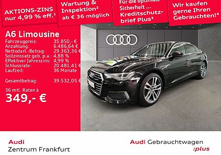Audi A6 Limousine 40 TDI S tronic design S line LED A
