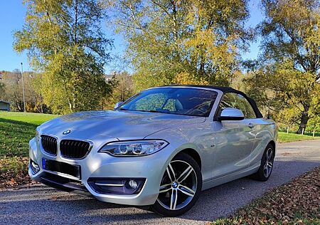 BMW 218i Cabrio Sport Line, Automatik