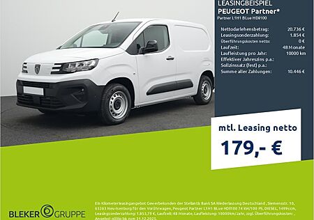 Peugeot Partner L1H1 BLue HDii100