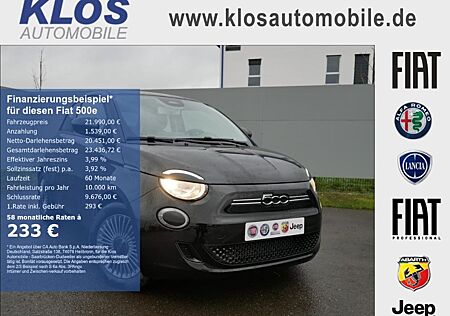 Fiat 500E ICON 42kWh PARK KOMFORTPAK NAVI ALU KLIMAAU