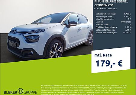 Citroën C3 PureTech 82 Shine Pack