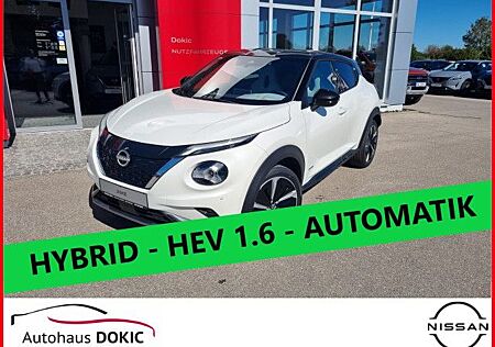 Nissan Juke gebraucht kaufen Nissan Juke N-Design 1.6 Hybrid 4AMT 143PS Hybrid AT Eu