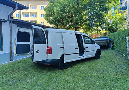 VW Caddy Volkswagen Maxi AHK Klima Holz Scheckheft Bluetoot