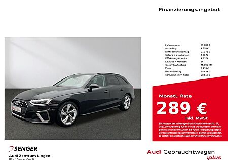 Audi A4 Avant S line 35 TFSI S tronic MMI LED Kamera