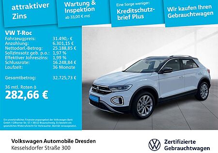 VW T-Roc Volkswagen 1.5 TSI DSG Style LED Navi AHZV ACC