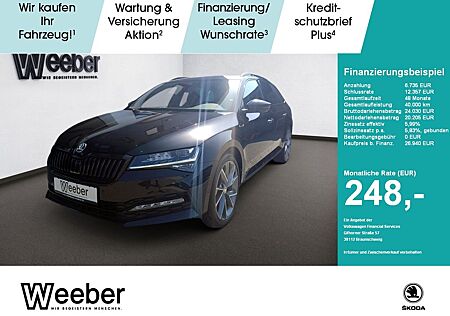 Skoda Superb Combi Sportline AHK LED ACC NAVI PDC LANE
