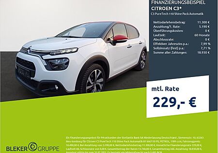 Citroën C3 PureTech 110 Shine Pack Automatik