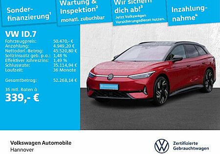 VW ID.7 Volkswagen Tourer GTX AHK ACC Kamera Navi SHZ