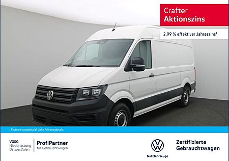 VW Crafter Volkswagen Kasten Mittel Neues Modell RearView