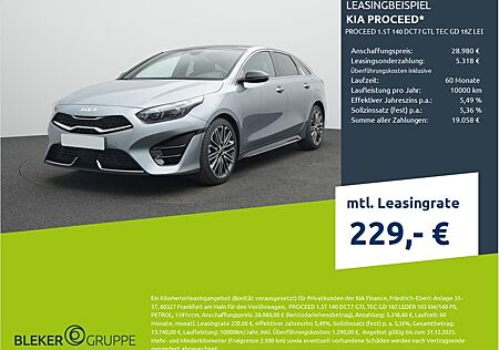 Kia Pro_ceed 1.5T 140 DCT7 GTL TEC GD 18Z LEDER