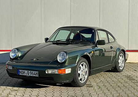 Porsche 964 C4 Oak Green Tannengrün met./ Leder Schiefer