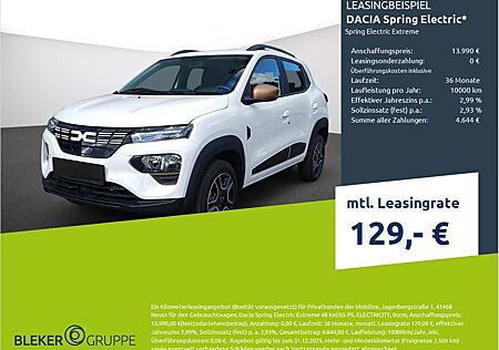 Dacia Spring Extreme ELECTRIC 65