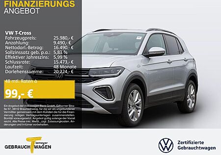 VW T-Cross Volkswagen 1.0 TSI DSG LIFE MATRIX LM17 SITZHZ KAME