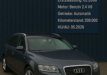 Audi A6 Avant 2.4-S line Sport-Automatik-8xbereift