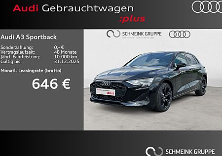 Audi A3 Sportback 40 TFSI e S-line Carplay AHK ACC