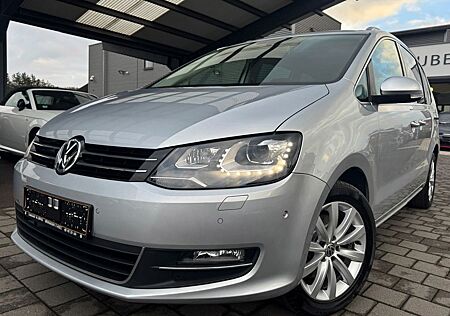 VW Sharan Volkswagen TDI Highline 4Motion Leder Navi Pano LED