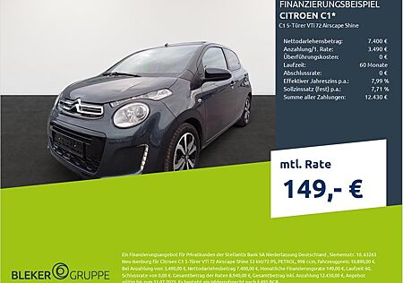 Citroën C1 5-Türer VTi 72 Airscape Shine