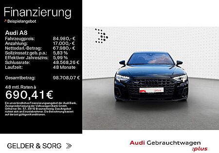 Audi A8 60 TFSI e qu. S line (Ext) B&O*HuD*Pano*Air