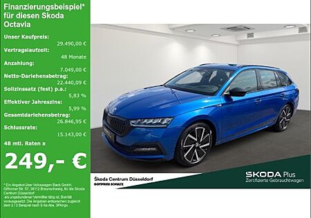 Skoda Octavia Combi Sportline TDI DSG Infotainment-Pak