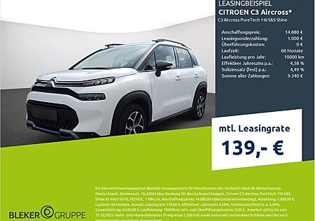 Citroën C3 Aircross PureTech 110 S&S Shine