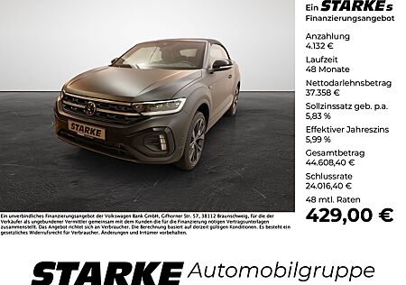 VW T-Roc Volkswagen Cabriolet 1.5 TSI DSG R-Line Edition Black