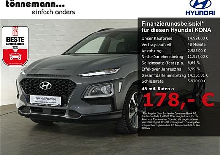 Hyundai Kona T-GDi ADVANTAGE PLUS+AHK+NAVI+LED-SCHEINWER