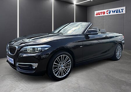 BMW 218i Cabrio Luxury Line LED Navi Tempomat Sitzhe