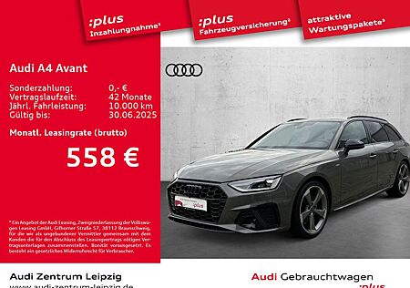 Audi A4 Avant 30 TDI S line *Black Edition*Pano*AHK*