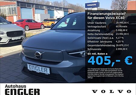 Volvo XC 40 XC40 Core Recharge Pure Electric Stdhzg. Cam