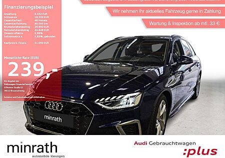 Audi A4 Avant 40 TFSI Q S-Line MATRIX+APP+NAVI+VIRT