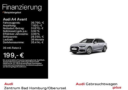 Audi A4 Avant Advanced 35 TDI*Navi*LED*AHK*PDC*Virtua