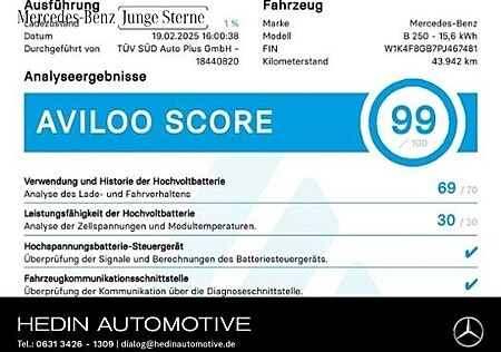 Mercedes-Benz B 250 B 250e Progressive|NIGHT|DISTR|NAVI|PANO|KAM|LM