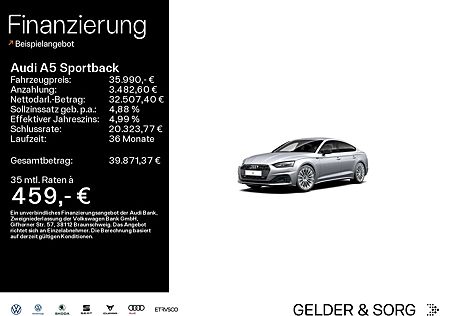 Audi A5 Sportback 35 TDI Optikpaket*19Zoll*AHK*Virtua