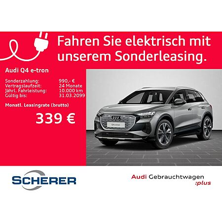 Audi Q4 e-tron leasen