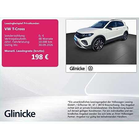 VW T-Cross leasen