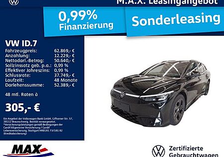 VW ID.7 Volkswagen Tourer GTX 4M MATRIX LED+KAMERA+PANO+AHK+DC