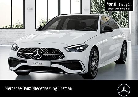 Mercedes-Benz C 180 AMG+NIGHT+PANO+360+LED+19"+TOTW+KEYLESS+9G