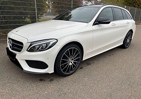 Mercedes-Benz C 400 C400 T 4Matic AMG Line designo PANO gepflegt!