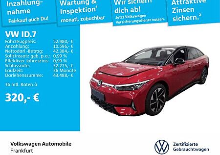 VW ID.7 Volkswagen GTX 4-Motion HUD IQ.Drive Navi ACC