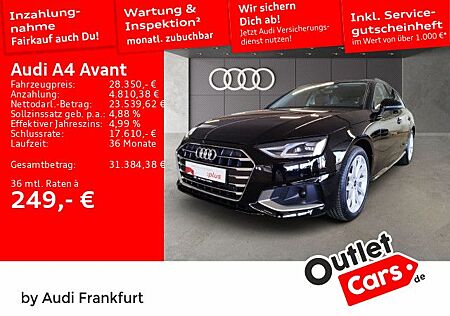 Audi A4 Avant 40 TDI advanced S tronic Navi DAB VC PD
