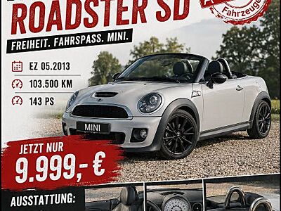 MINI Cooper SD Roadster 2. Hand, Xenon, el.Verdeck
