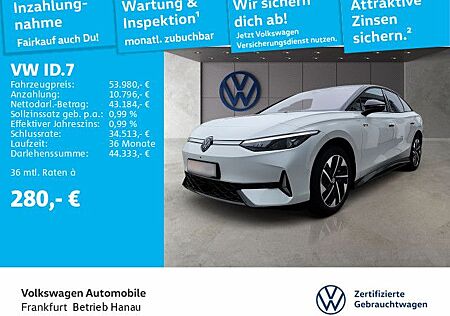 VW ID.7 Volkswagen GTX 4-Motion AHK IQ.LIGHT Navi Anschlußgara