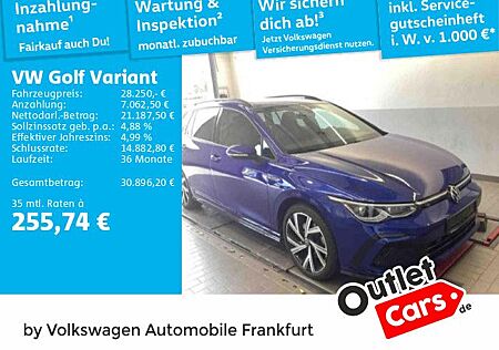 VW Golf Volkswagen VIII Variant 2.0 TSI DSG R-Line Navi IQ.Lig