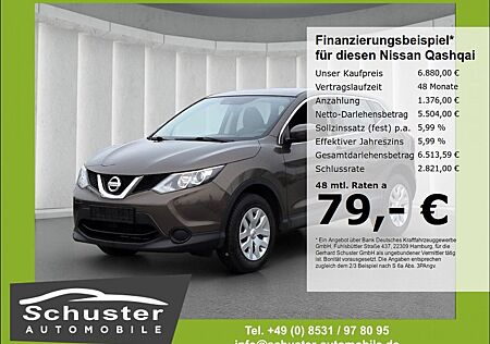 Nissan Qashqai Visia 1.2 DIG-T*Tempom Bluetooth Notrad