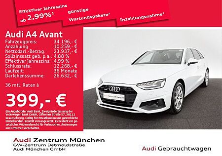Audi A4 Avant 40 TDI qu. S tronic StdHzg/AHK/Matrix