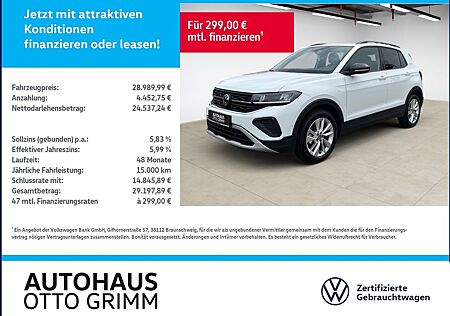 VW T-Cross Volkswagen 1.0 TSI Goal LED Navi Kamera ACC